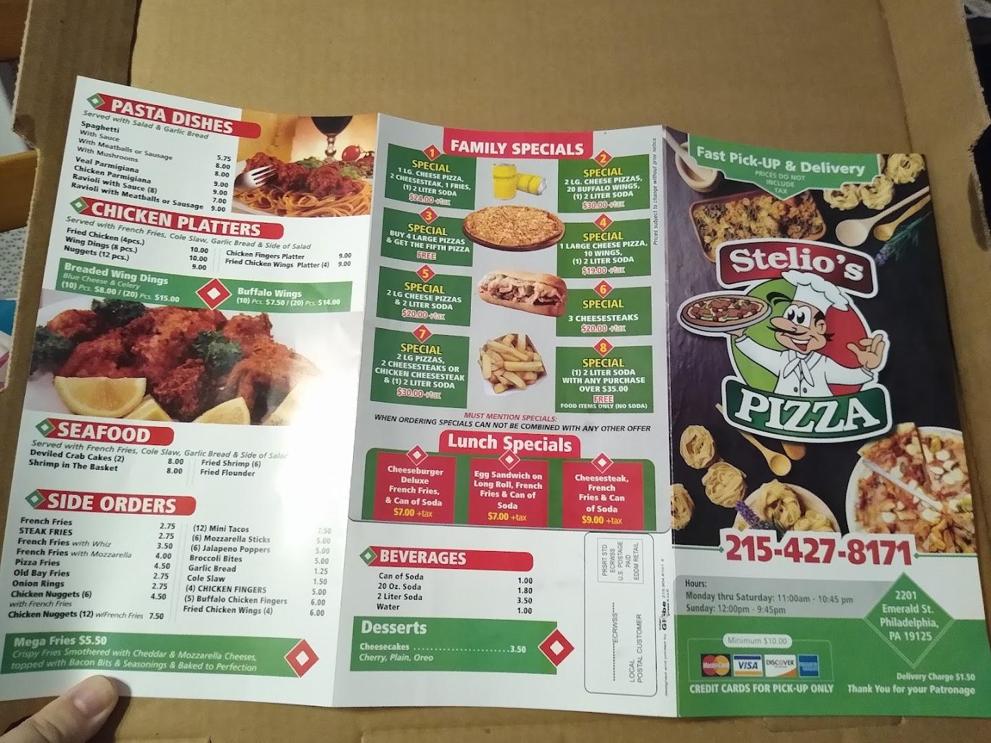 Stelio's Pizza